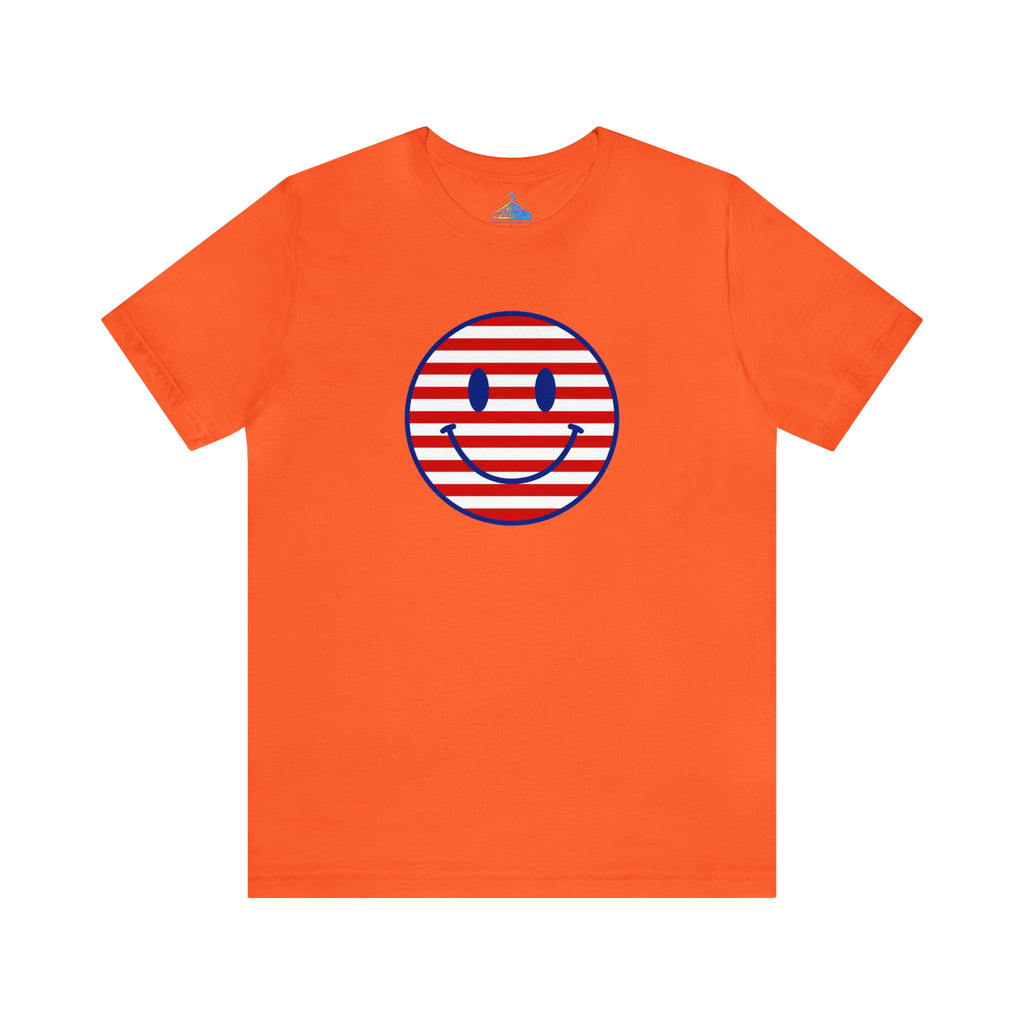 Fourth of July Smiley T-Shirt - Eventclothing.com