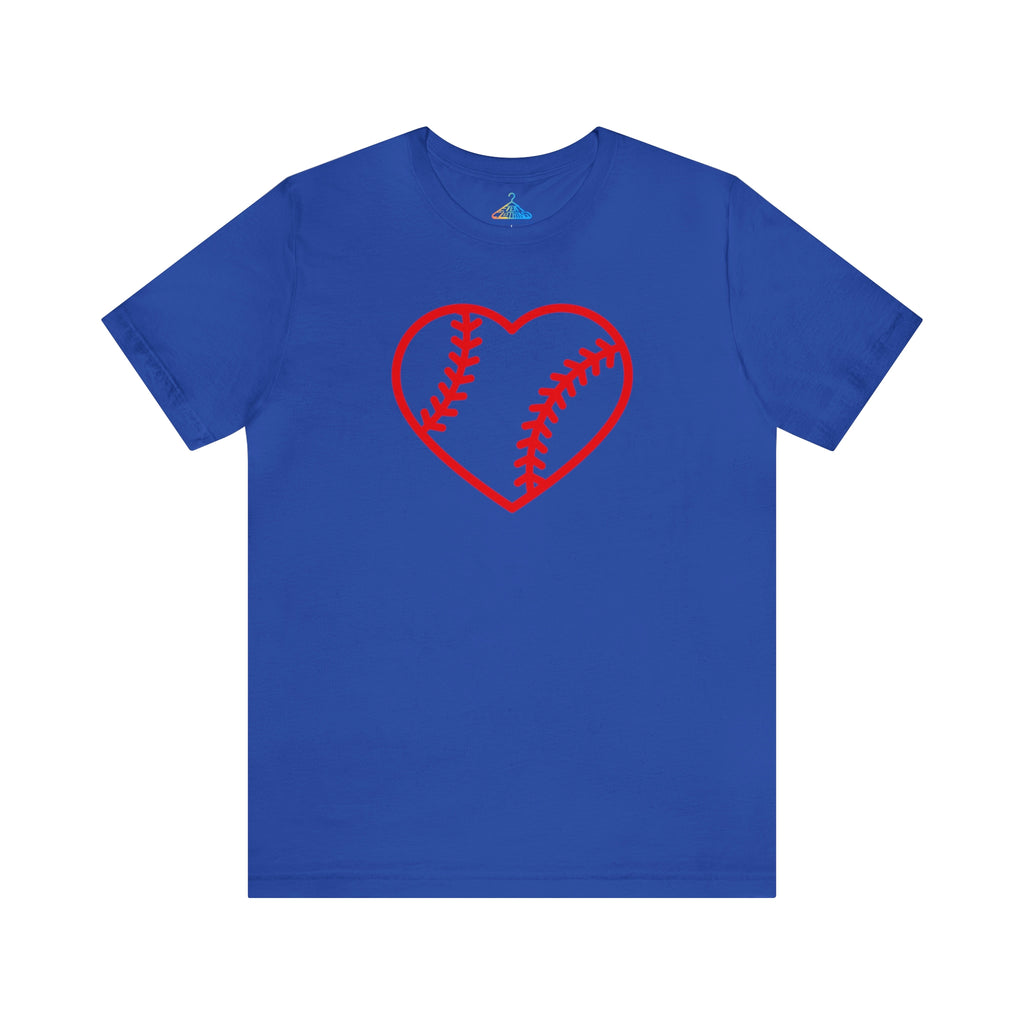 Baseball Heart T-Shirt - Eventclothing.com