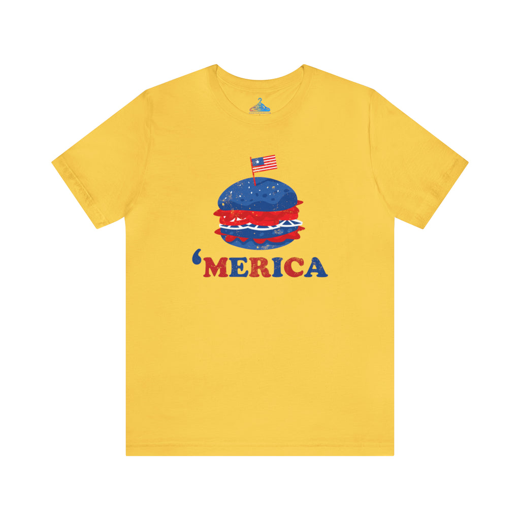 Fourth of July Burger T-Shirt - Eventclothing.com