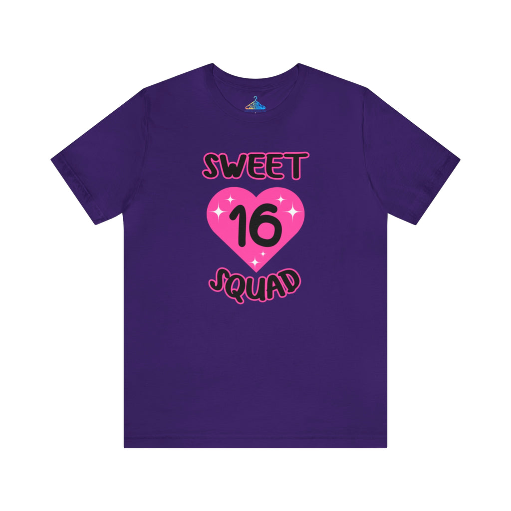 Sweet Sixteen Squad T-Shirt - Eventclothing.com