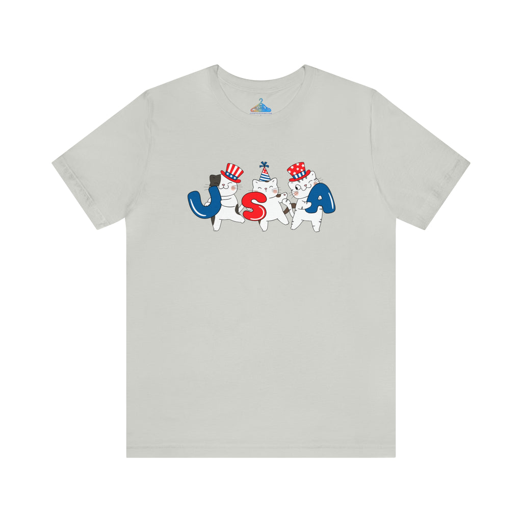 USA Cat T-Shirt - Eventclothing.com