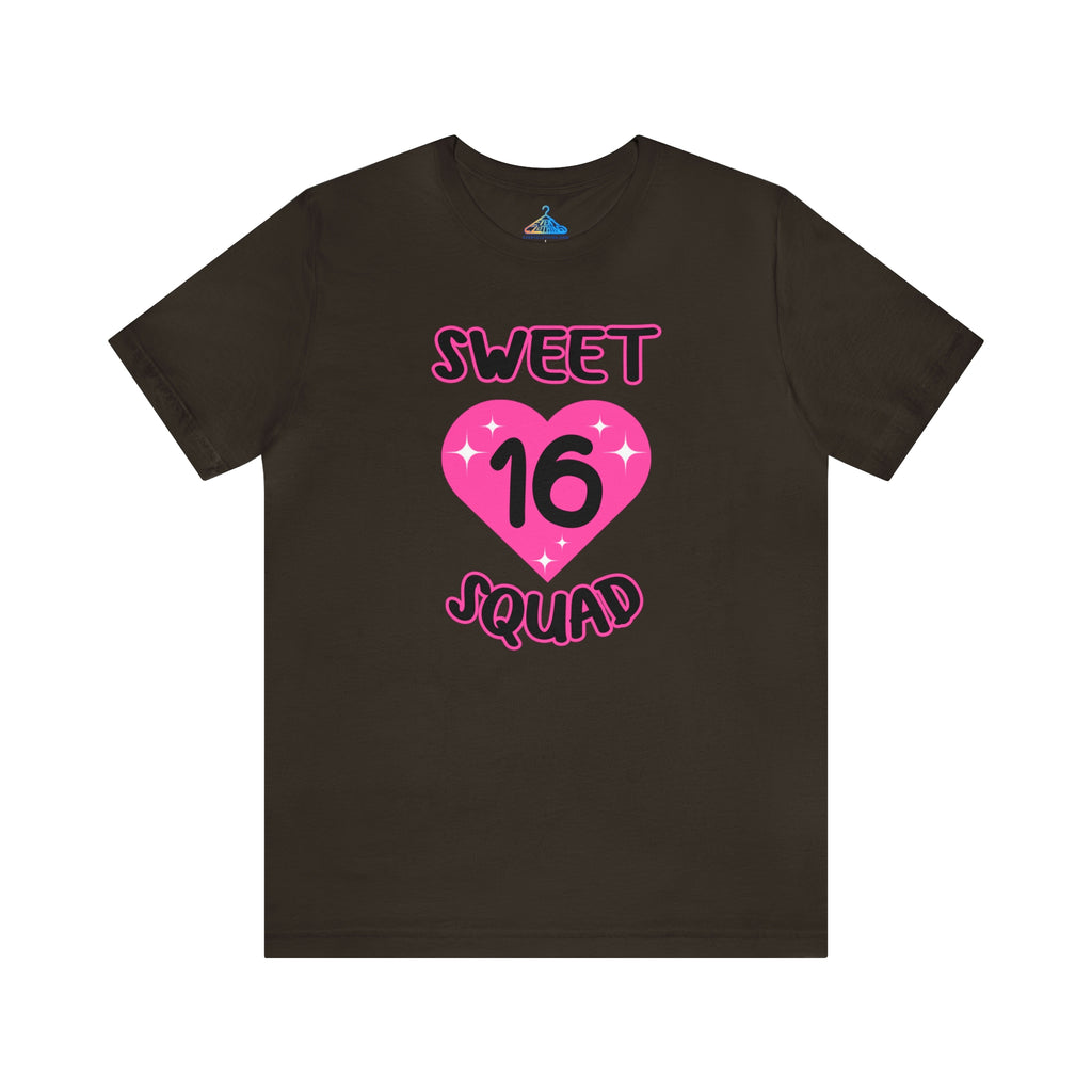 Sweet Sixteen Squad T-Shirt - Eventclothing.com