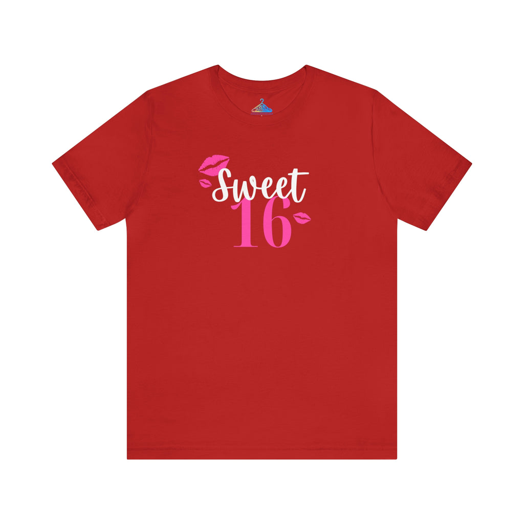 Sweet Sixteen Kisses T-Shirt - Eventclothing.com