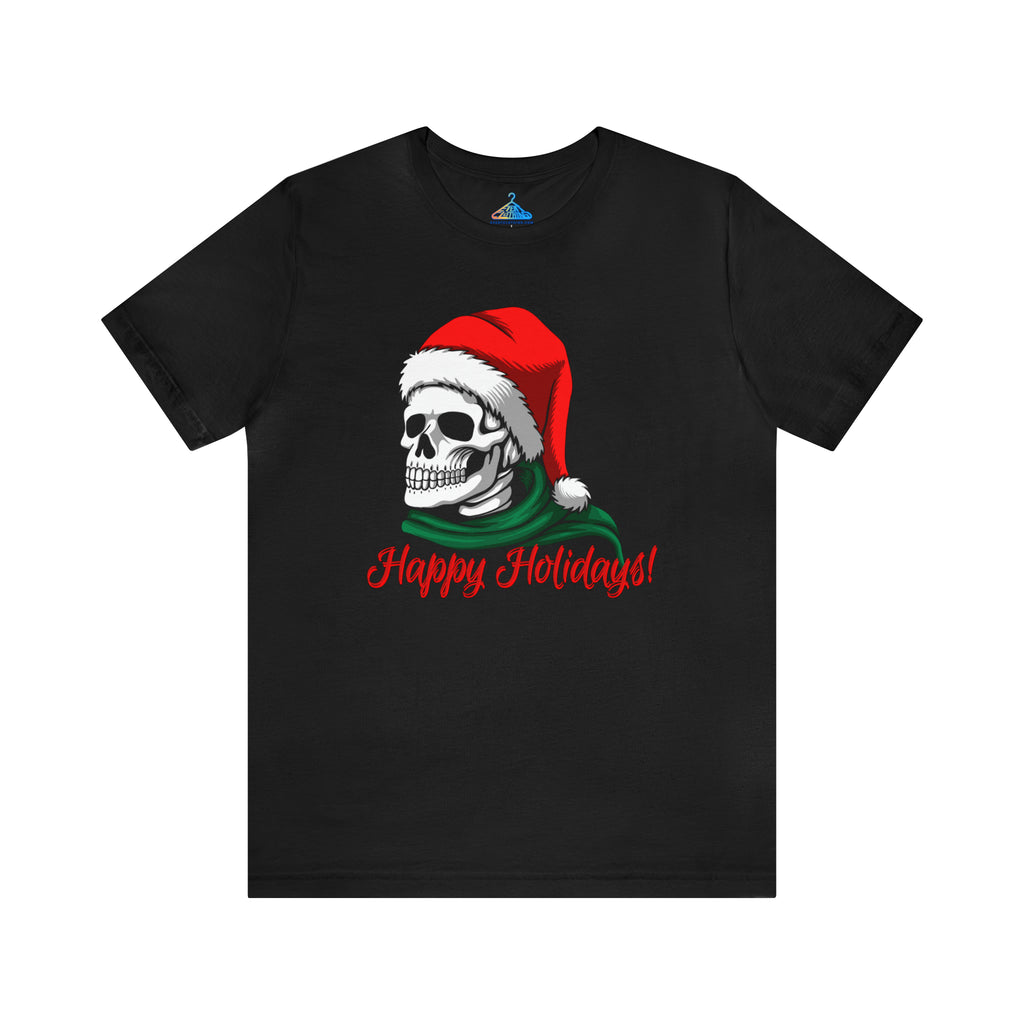 Happy Holidays Skull T-Shirt - Eventclothing.com