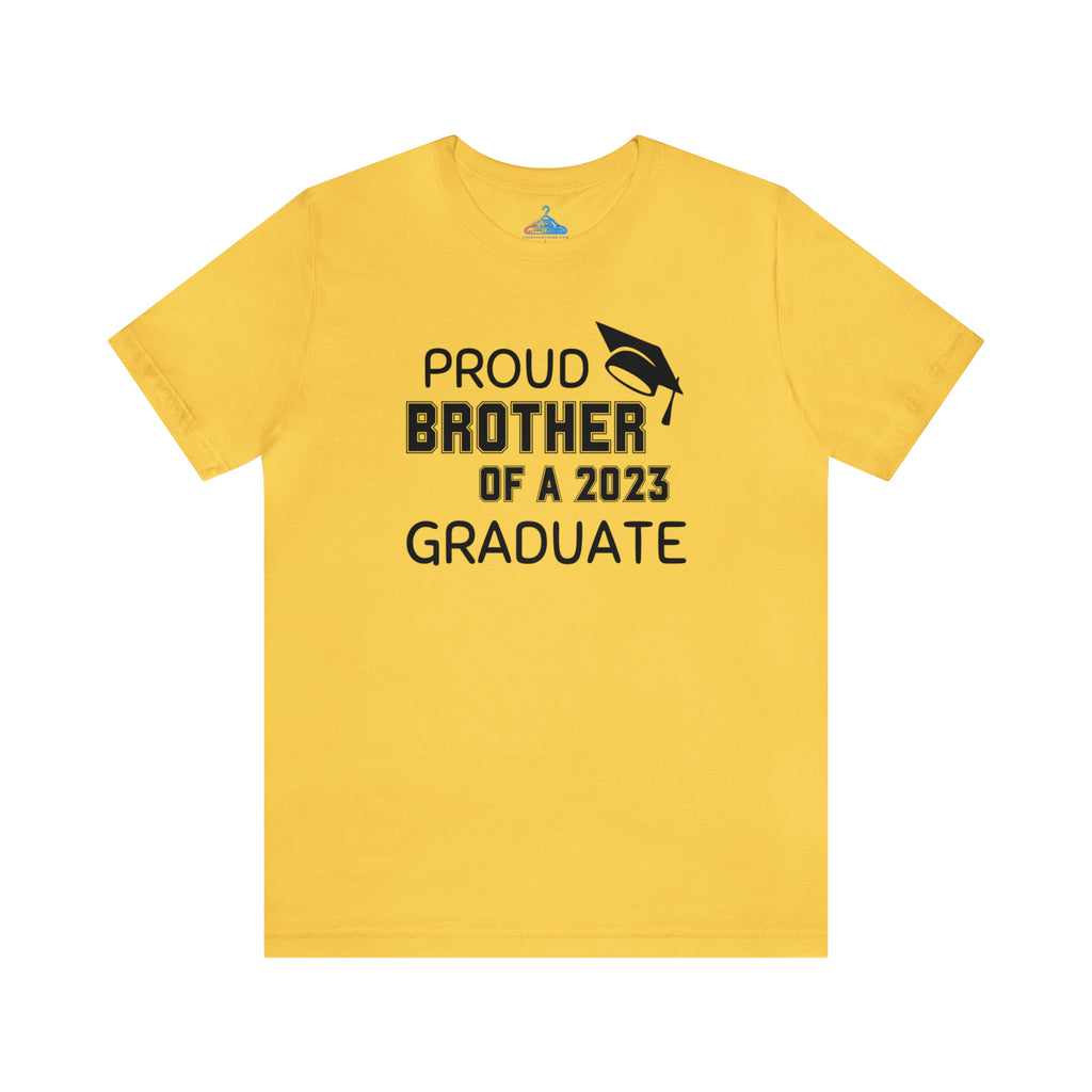 Proud Brother of 2023 Graduate T-Shirt - Eventclothing.com