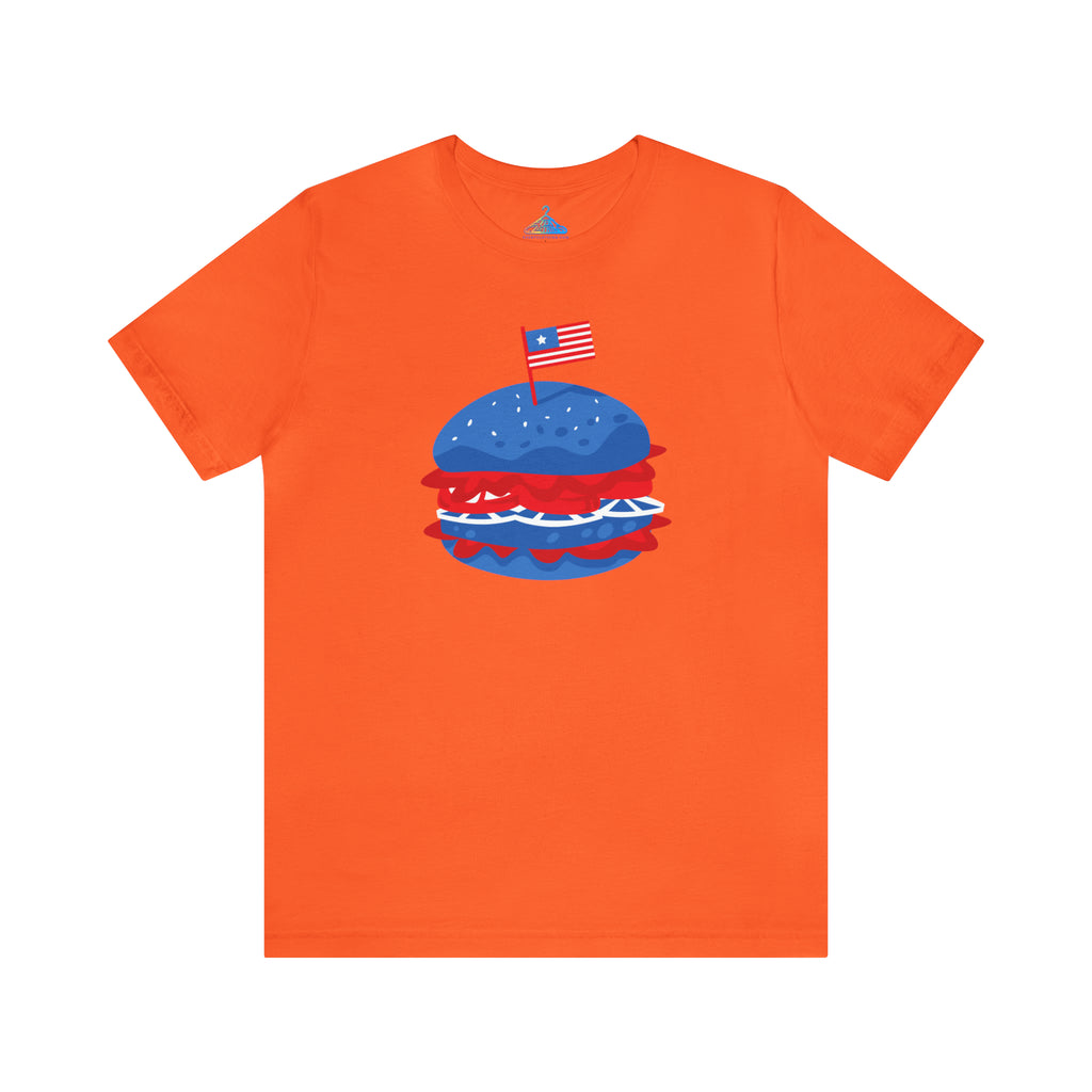 Fourth of July Burger T-Shirt - Eventclothing.com