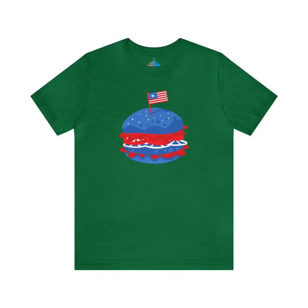 Fourth of July Burger T-Shirt - Eventclothing.com