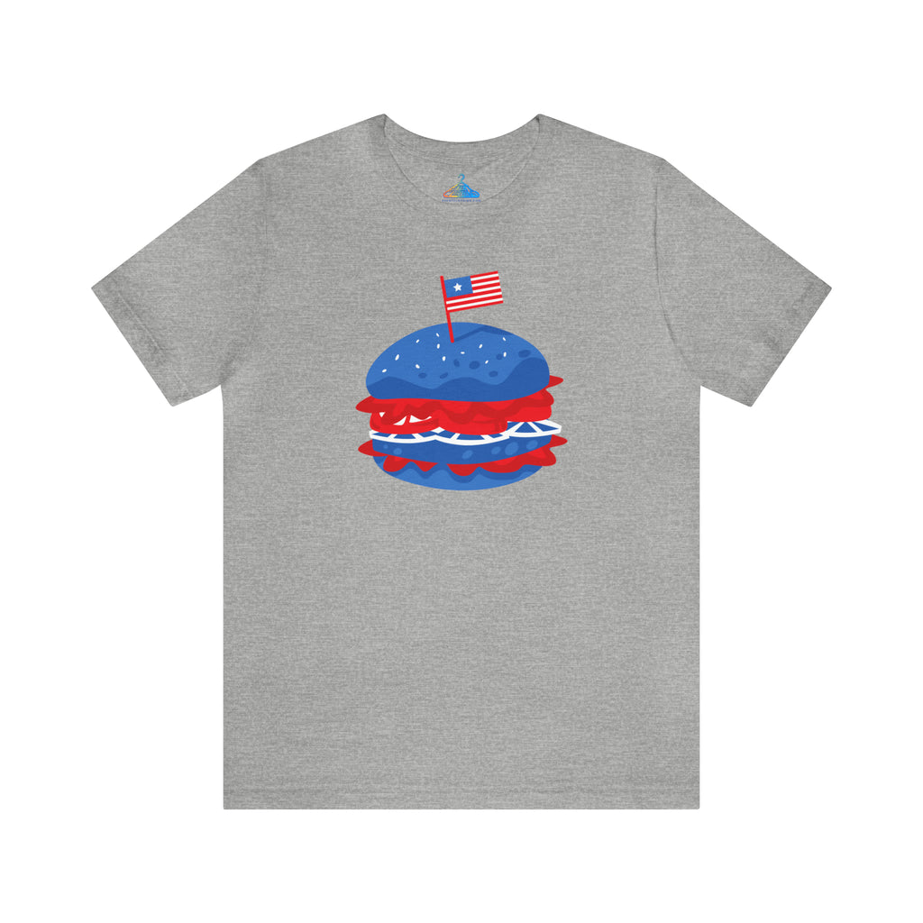 Fourth of July Burger T-Shirt - Eventclothing.com