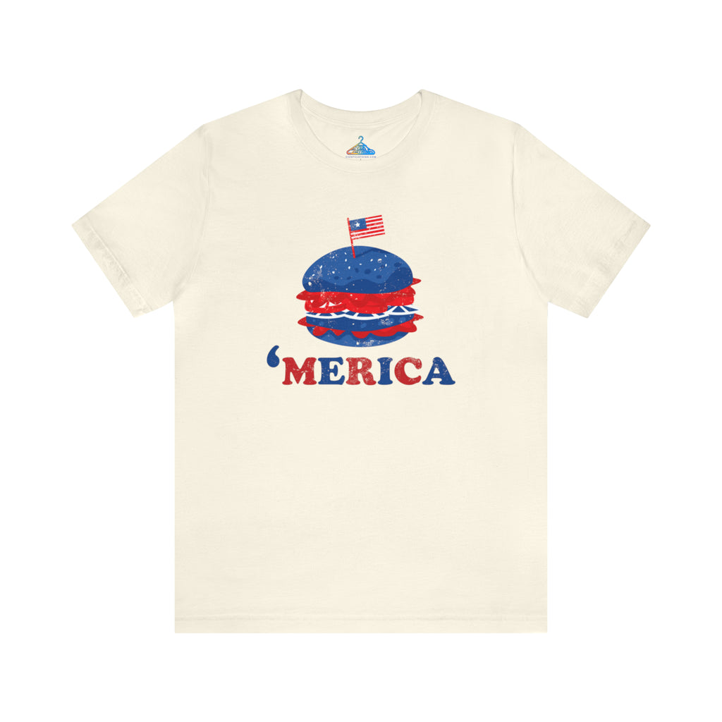 Fourth of July Burger T-Shirt - Eventclothing.com