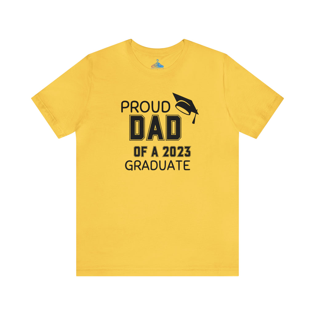 Proud Dad of 2023 Graduate T-Shirt - Eventclothing.com