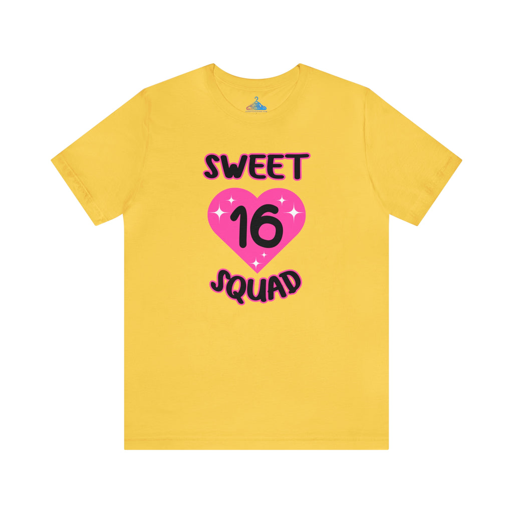 Sweet Sixteen Squad T-Shirt - Eventclothing.com