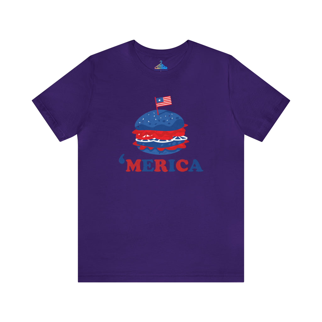 Fourth of July Burger T-Shirt - Eventclothing.com