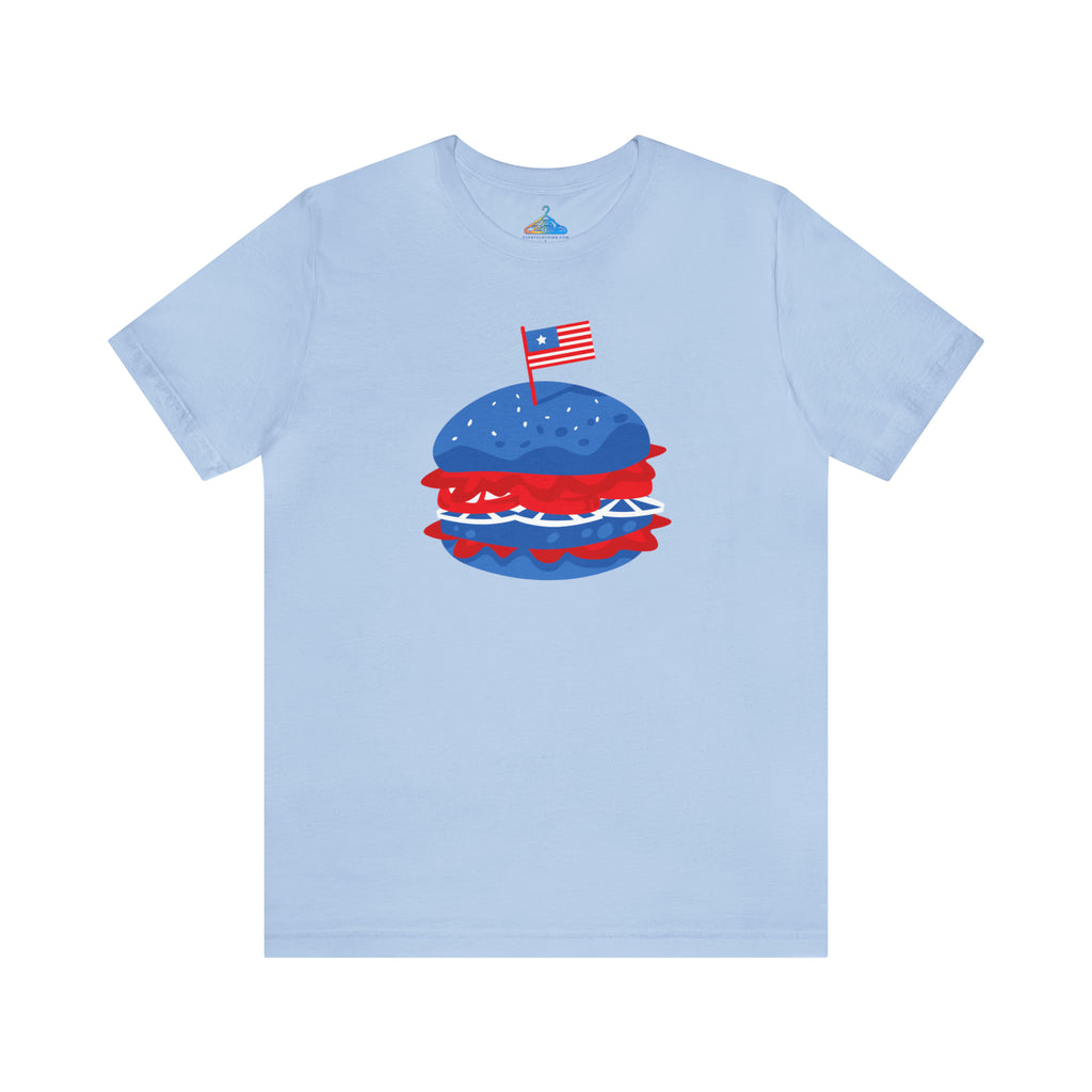 Fourth of July Burger T-Shirt - Eventclothing.com