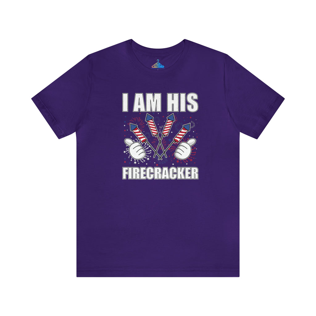 I Am His Firecracker T-Shirt - Eventclothing.com