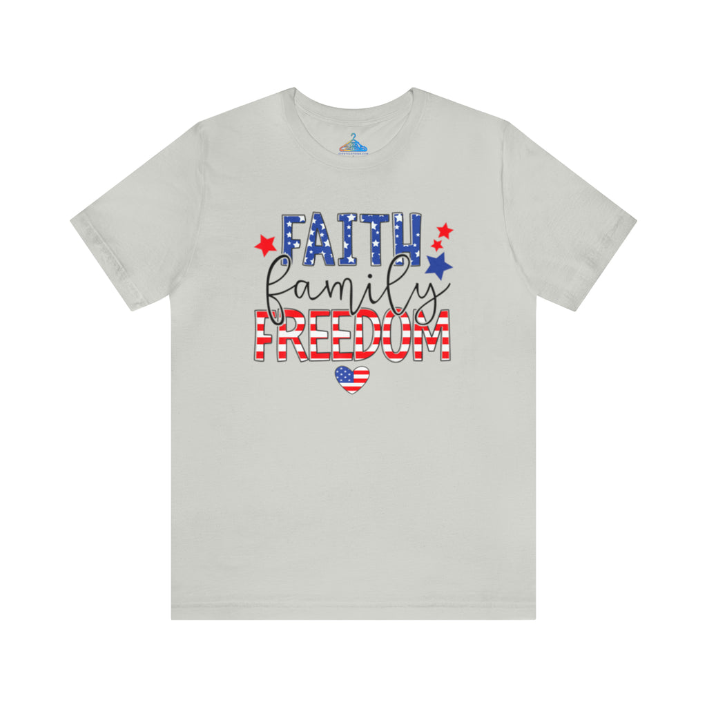 Faith Family Freedom T-Shirt - Eventclothing.com