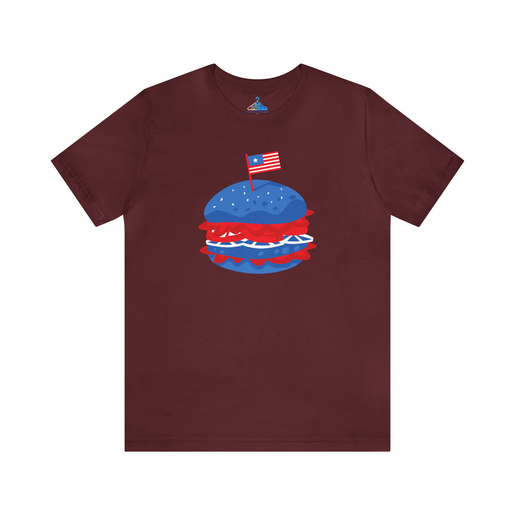 Fourth of July Burger T-Shirt - Eventclothing.com