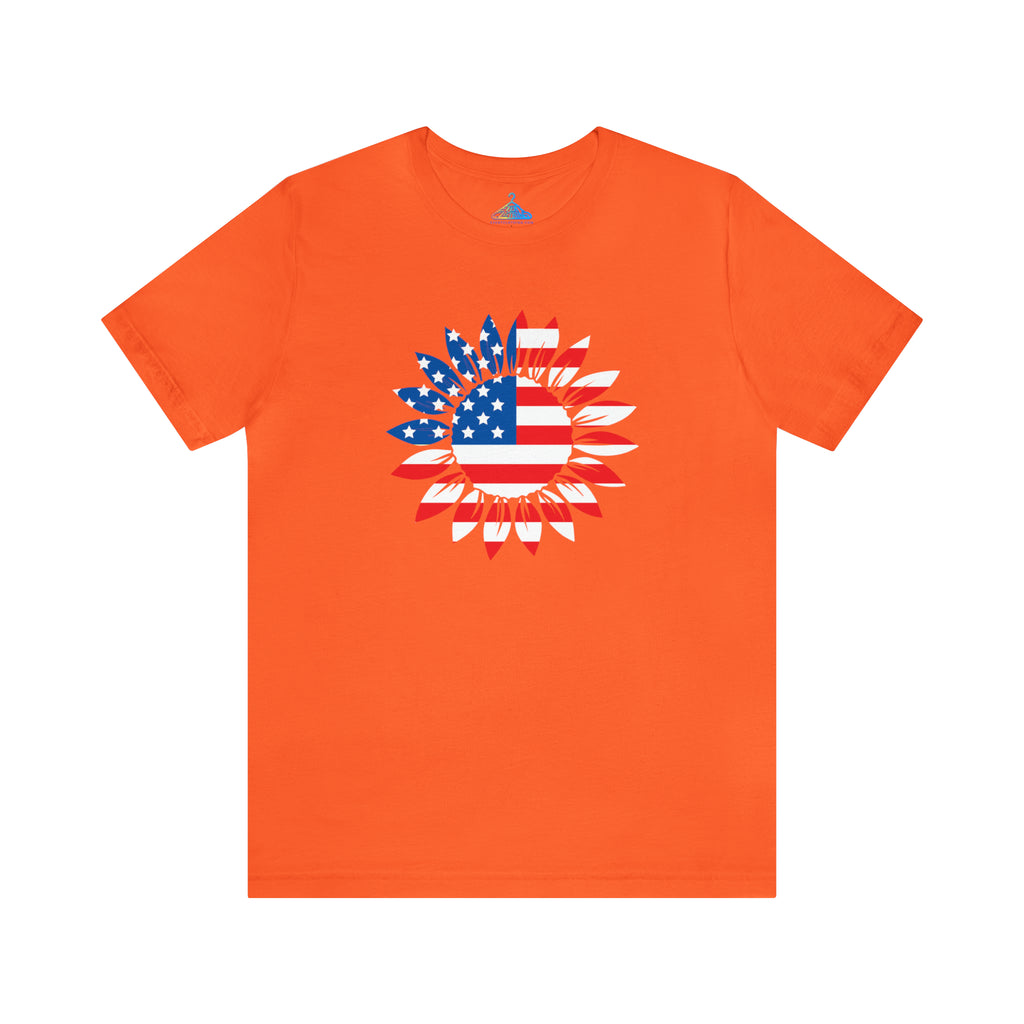 Fourth of July Sunflower T-Shirt - Eventclothing.com