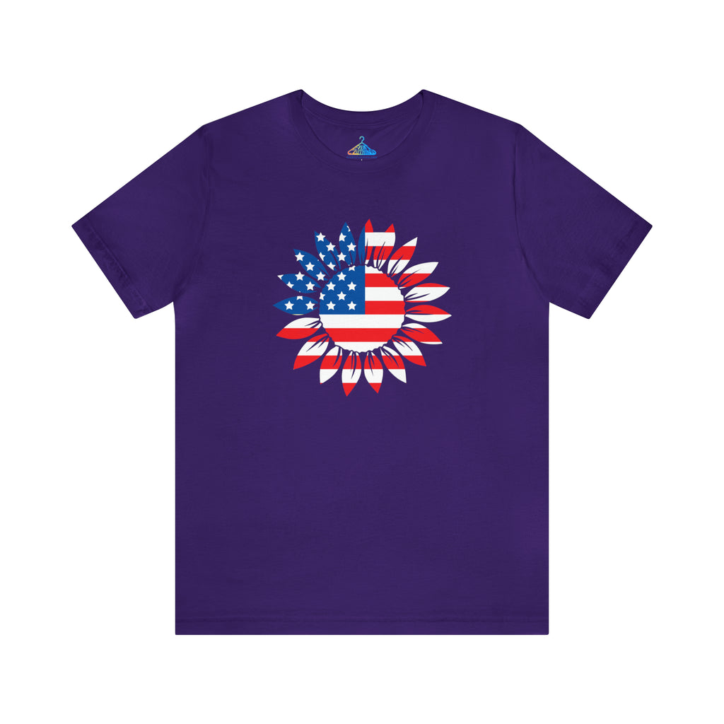 Fourth of July Sunflower T-Shirt - Eventclothing.com