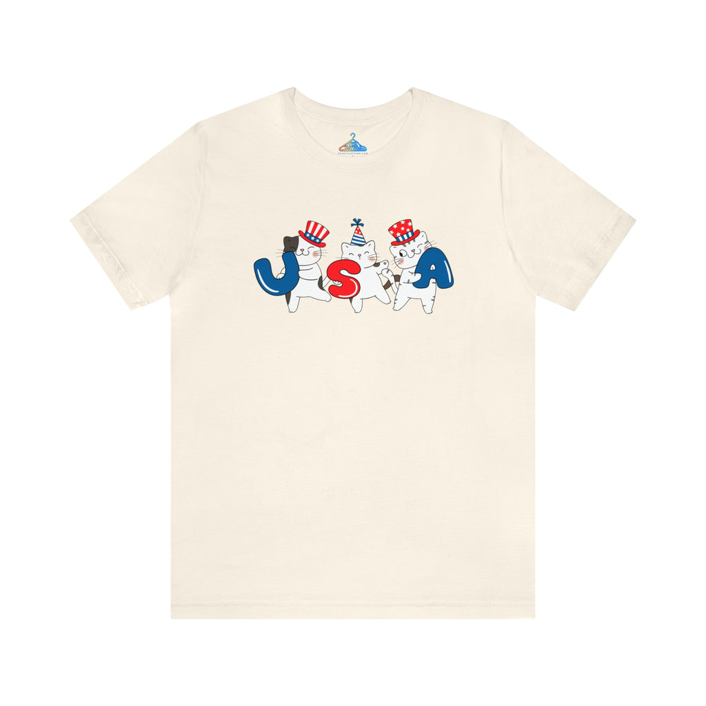 USA Cat T-Shirt - Eventclothing.com