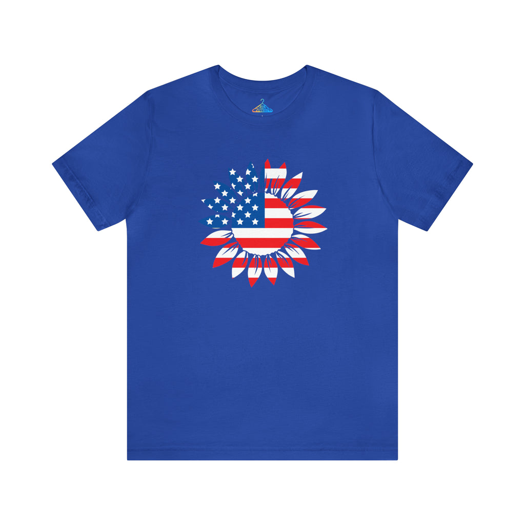 Fourth of July Sunflower T-Shirt - Eventclothing.com