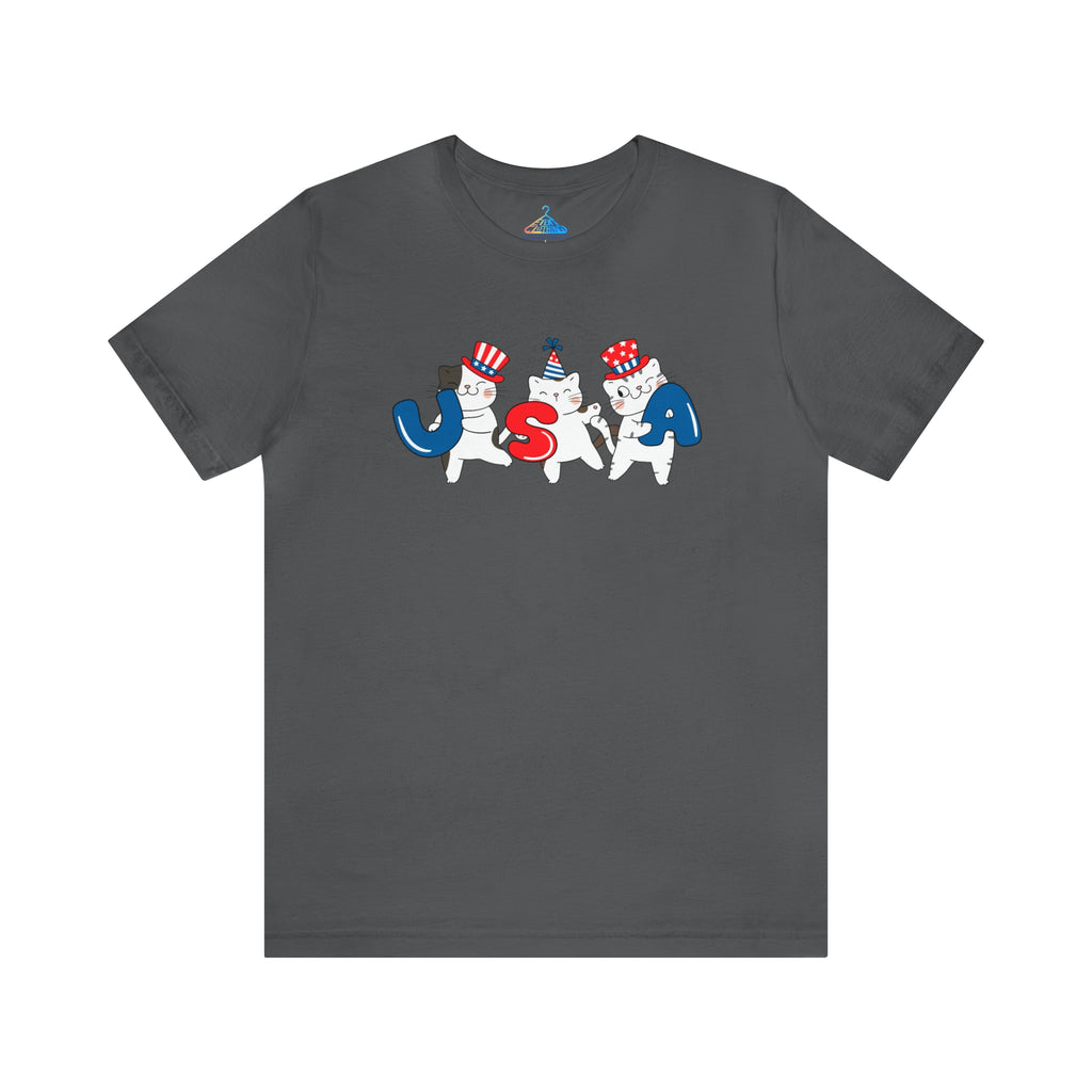 USA Cat T-Shirt - Eventclothing.com