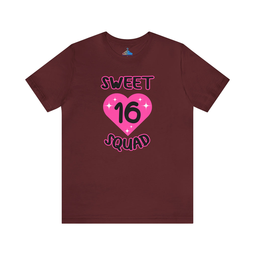 Sweet Sixteen Squad T-Shirt - Eventclothing.com