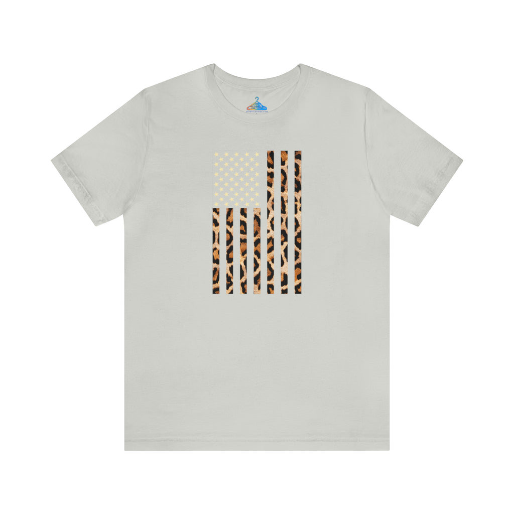 Leopard USA Flag T-Shirt - Eventclothing.com