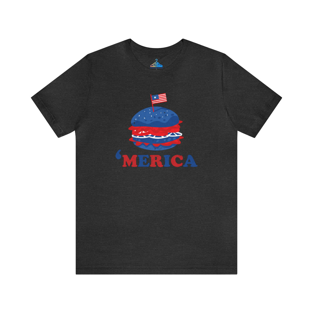 Fourth of July Burger T-Shirt - Eventclothing.com