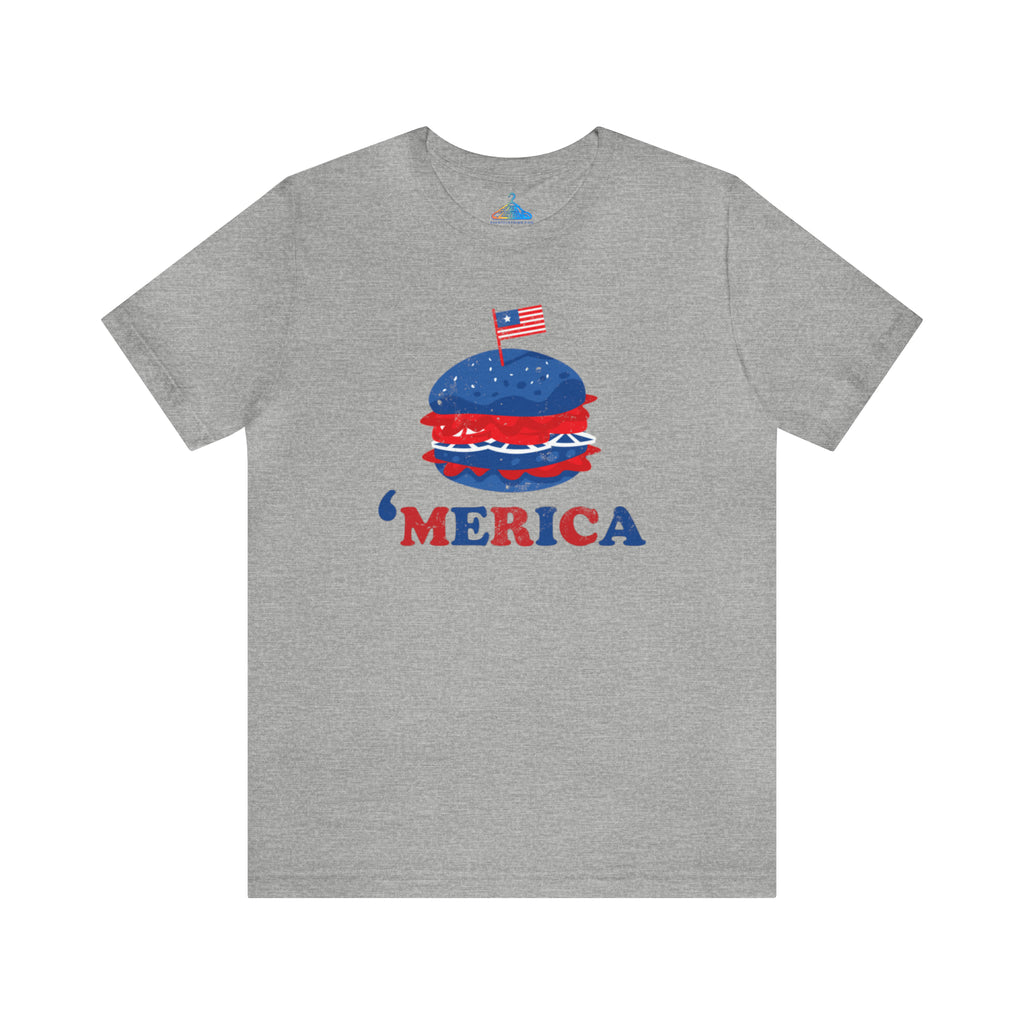 Fourth of July Burger T-Shirt - Eventclothing.com