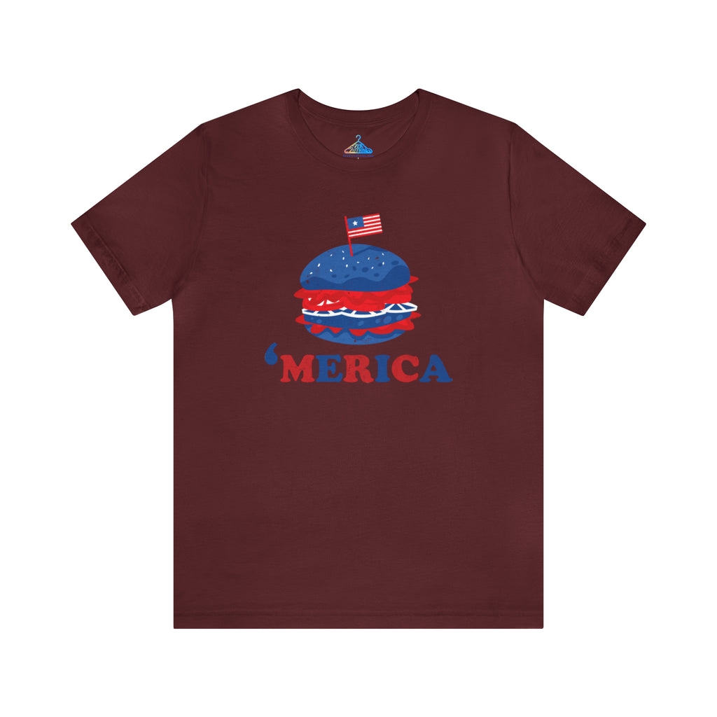 Fourth of July Burger T-Shirt - Eventclothing.com