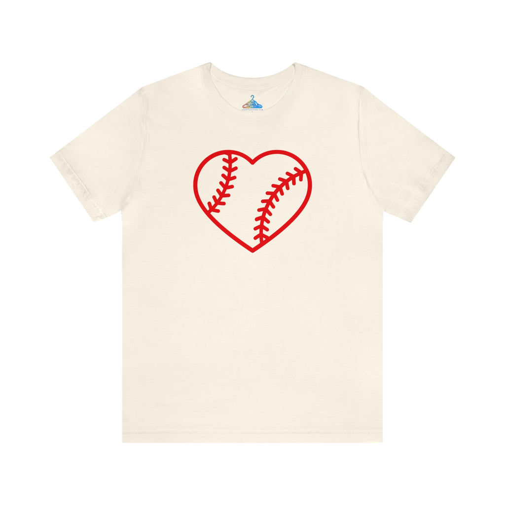 Baseball Heart T-Shirt - Eventclothing.com