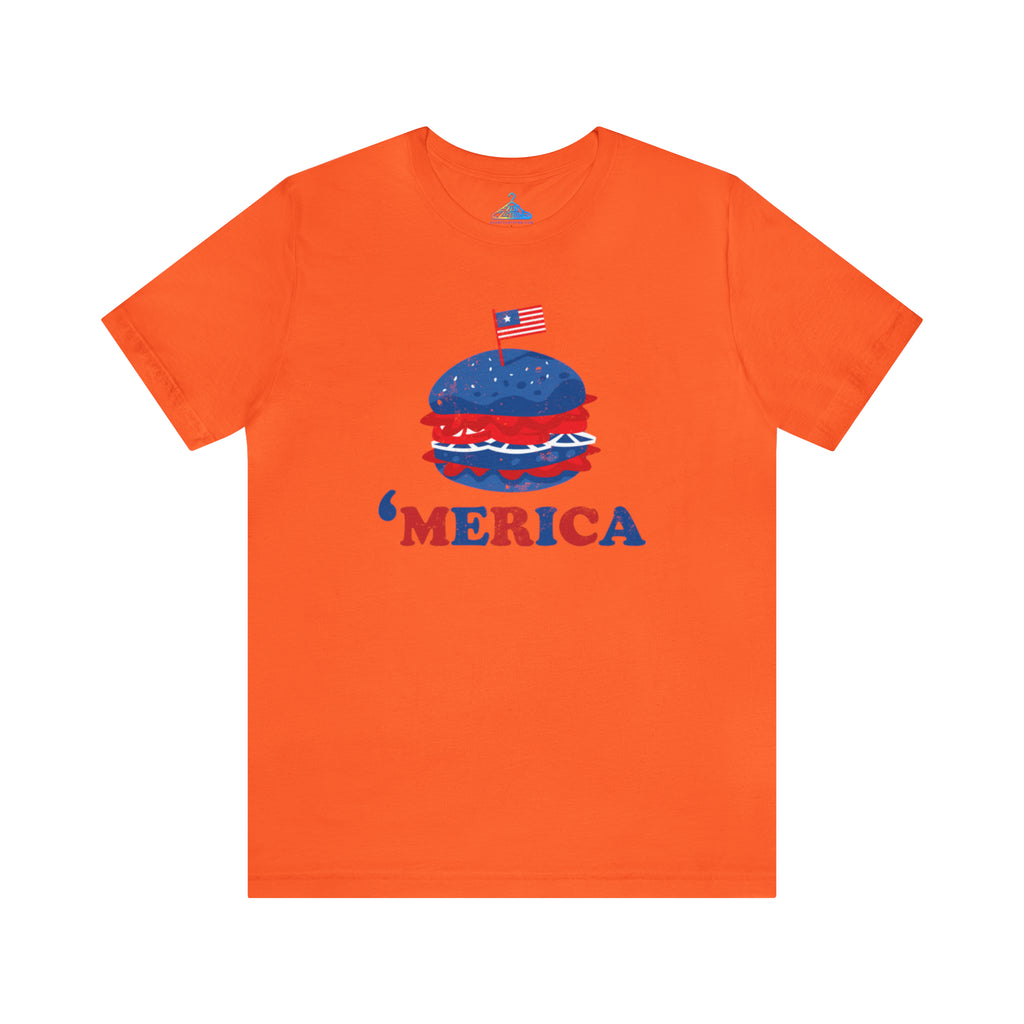 Fourth of July Burger T-Shirt - Eventclothing.com