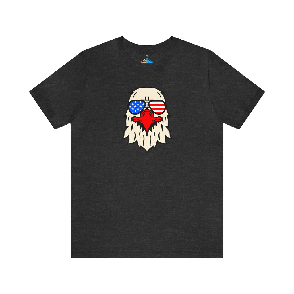 Eagle USA Flag Glasses T-Shirt - Eventclothing.com