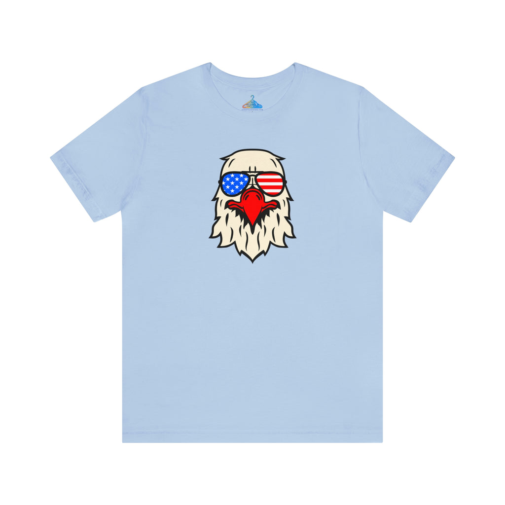 Eagle USA Flag Glasses T-Shirt - Eventclothing.com