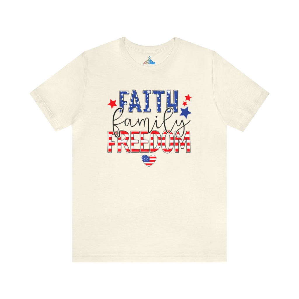 Faith Family Freedom T-Shirt - Eventclothing.com