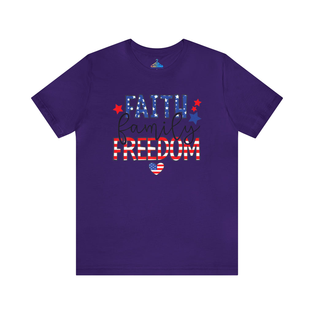 Faith Family Freedom T-Shirt - Eventclothing.com