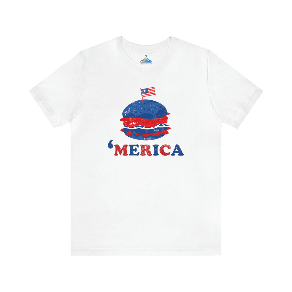 Fourth of July Burger T-Shirt - Eventclothing.com