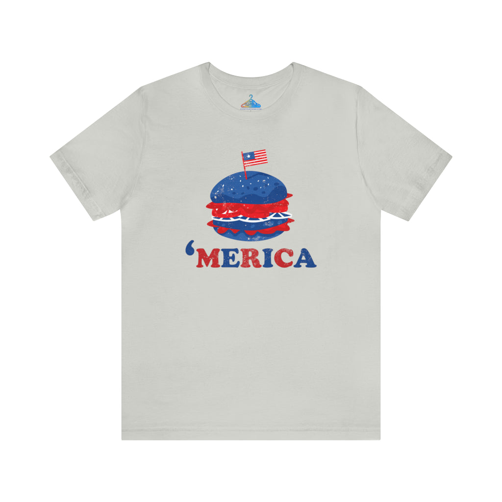 Fourth of July Burger T-Shirt - Eventclothing.com