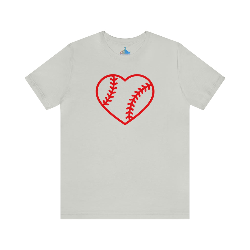 Baseball Heart T-Shirt - Eventclothing.com