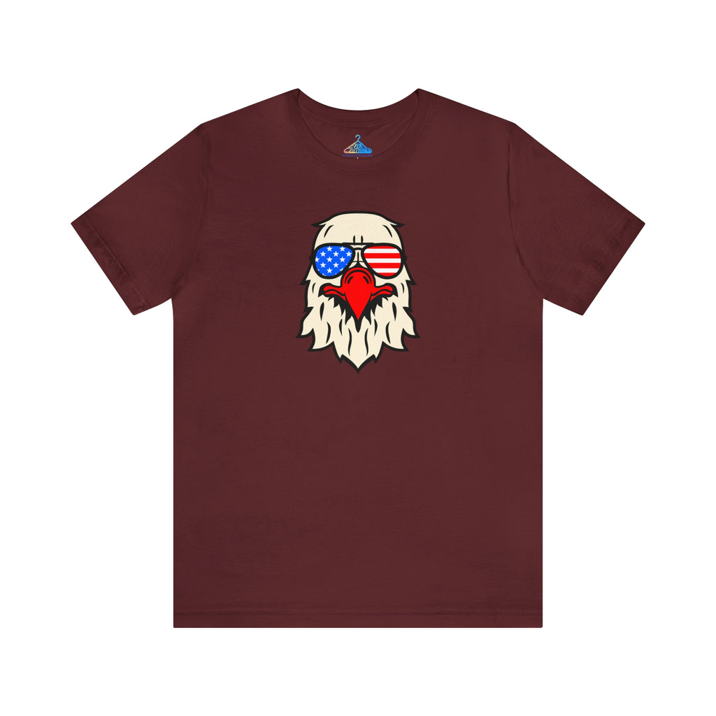 Eagle USA Flag Glasses T-Shirt - Eventclothing.com